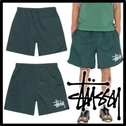 STUSSY | Unisex Street Style Logo Swimwear