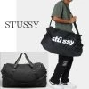 STUSSY | Unisex Nylon Street Style Plain Skater Style Boston Bags