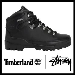 STUSSY | Unisex Street Style Logo Boots