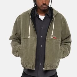 STUSSY | Unisex Blended Fabrics Street Style Plain Python Logo -Stussy Apparel org 1859