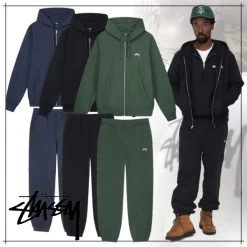 STUSSY | Unisex Street Style Co-ord Sweats Skater Style