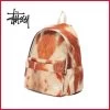 STUSSY | Unisex Canvas Street Style A4 Logo Backpacks