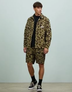 STUSSY | Camouflage Street Style Long Sleeves Plain Cotton Logo -Stussy Apparel org 1947