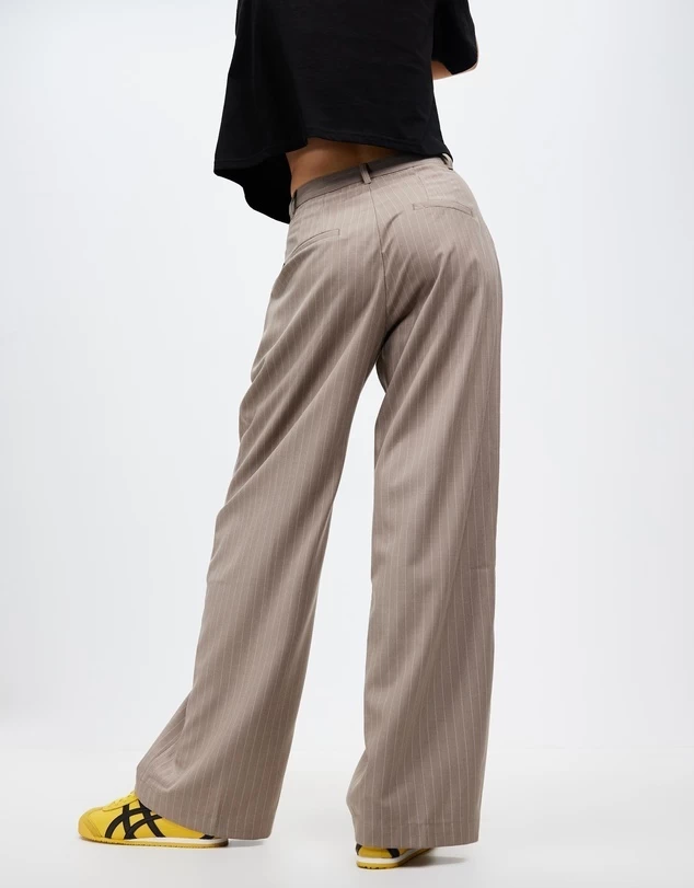 STUSSY | Stripes Casual Style Street Style Plain Long Wide Leg 3 STUSSY | Stripes Casual Style Street Style Plain Long Wide Leg - Image 3