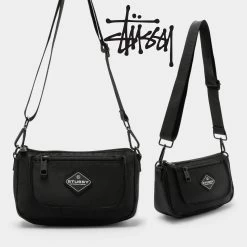 STUSSY | Unisex Street Style Plain Small Shoulder Bag Logo 14 STUSSY | Unisex Street Style Plain Small Shoulder Bag Logo -Stussy Apparel org 1997