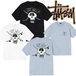 STUSSY | Crew Neck Pullovers Unisex Street Style Long Sleeves Plain