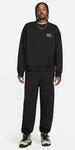 STUSSY | Unisex Street Style Collaboration Oversized Co-ord Sweats -Stussy Apparel org 2020