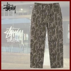 STUSSY | Camouflage Unisex Street Style Skater Style Chinos