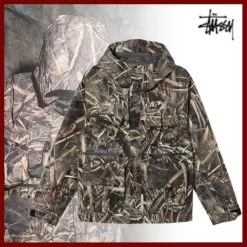 STUSSY | Camouflage Unisex Street Style Gore-Tex Military