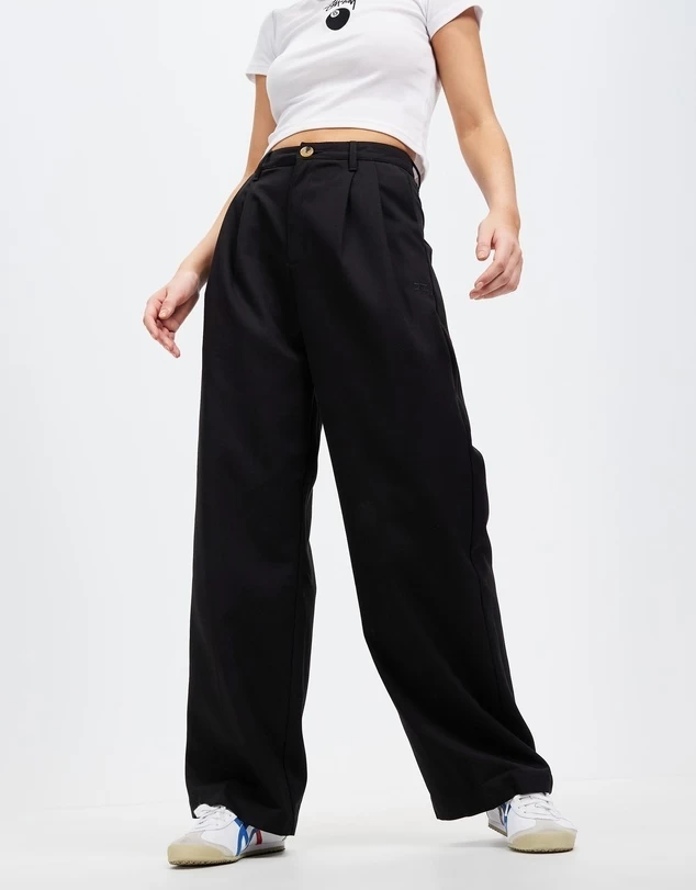 STUSSY | Stripes Casual Style Street Style Plain Long Wide Leg 8 STUSSY | Stripes Casual Style Street Style Plain Long Wide Leg - Image 8