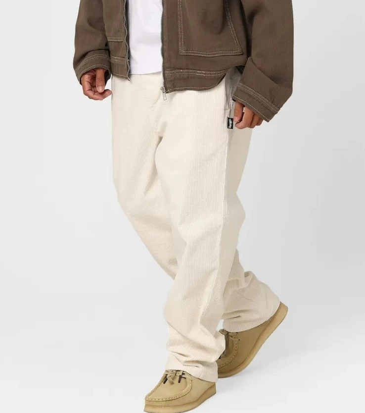 STUSSY | Corduroy Street Style Plain Cotton Bottoms 2 STUSSY | Corduroy Street Style Plain Cotton Bottoms - Image 2
