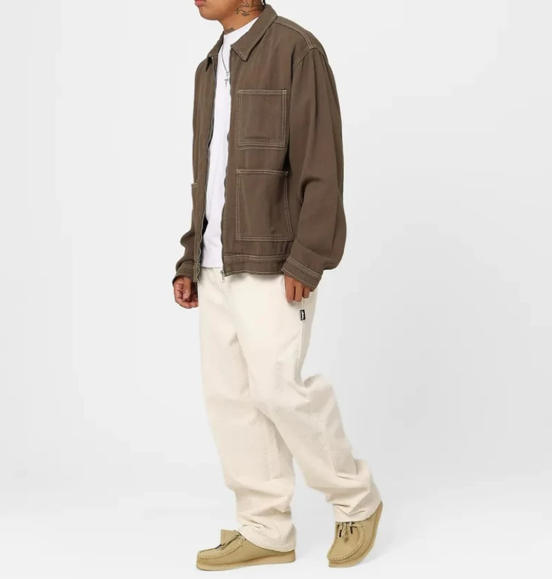 STUSSY | Corduroy Street Style Plain Cotton Bottoms 3 STUSSY | Corduroy Street Style Plain Cotton Bottoms - Image 3