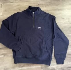 STUSSY | Pullovers Unisex Street Style Long Sleeves Plain Cotton Logo