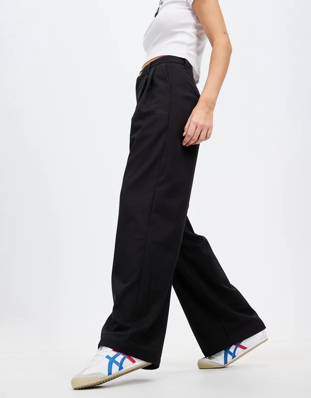 STUSSY | Stripes Casual Style Street Style Plain Long Wide Leg 11 STUSSY | Stripes Casual Style Street Style Plain Long Wide Leg - Image 11