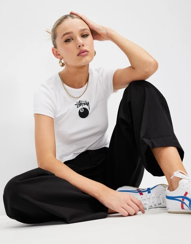 STUSSY | Stripes Casual Style Street Style Plain Long Wide Leg 13 STUSSY | Stripes Casual Style Street Style Plain Long Wide Leg - Image 13