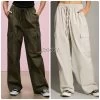 STUSSY | Street Style Plain Cotton Logo Skater Style Pants