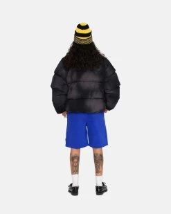 STUSSY | Unisex Street Style Plain Logo Skater Style Down Jackets -Stussy Apparel org 2144