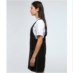 STUSSY | Short Cotton Logo Skater Style Dresses -Stussy Apparel org 215
