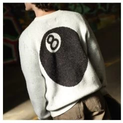 STUSSY | Crew Neck Pullovers Long Sleeves Logo Skater Style Sweaters -Stussy Apparel org 2152