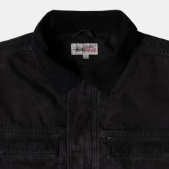 STUSSY | [STUSSY]★WASHED CANVAS SHOP JACKET -Stussy Apparel org 2285