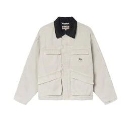 STUSSY | [STUSSY]★WASHED CANVAS SHOP JACKET -Stussy Apparel org 2287
