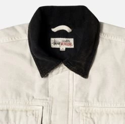 STUSSY | [STUSSY]★WASHED CANVAS SHOP JACKET -Stussy Apparel org 2289