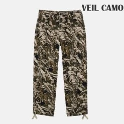 STUSSY | Unisex Street Style Plain Cotton Logo Cargo Pants -Stussy Apparel org 2319