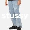 STUSSY | Denim Street Style Logo Jeans