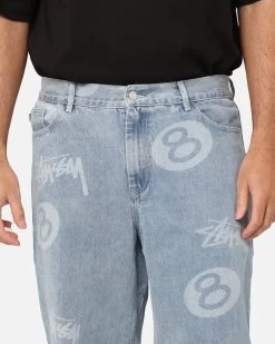 STUSSY | Denim Street Style Logo Jeans -Stussy Apparel org 2327