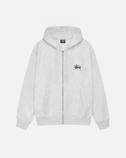 STUSSY | Long Sleeves Plain Cotton Logo Skater Style Hoodies -Stussy Apparel org 2367