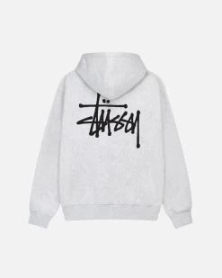 STUSSY | Long Sleeves Plain Cotton Logo Skater Style Hoodies -Stussy Apparel org 2368