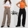STUSSY | Street Style Logo Skater Style Pants