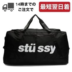 STUSSY | Unisex Street Style Logo Skater Style Boston Bags