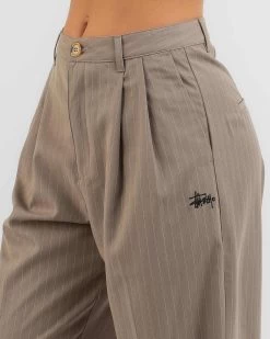 STUSSY | Street Style Logo Skater Style Pants -Stussy Apparel org 247