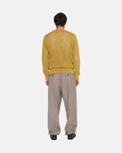 STUSSY | Stripes Unisex Wool Blended Fabrics Street Style Logo -Stussy Apparel org 2527