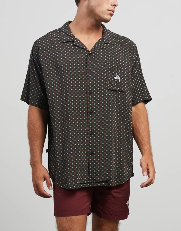 STUSSY | Button-down Dots Street Style Short Sleeves Logo 2 STUSSY | Button-down Dots Street Style Short Sleeves Logo - Image 2