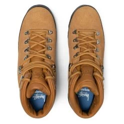 STUSSY | Unisex Street Style Plain Logo Boots -Stussy Apparel org 2601