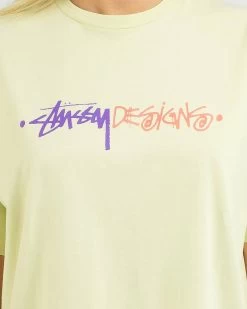 STUSSY | Crew Neck Short Casual Style Street Style U-Neck Plain -Stussy Apparel org 262