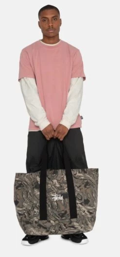 STUSSY | Street Style Logo Totes -Stussy Apparel org 2623