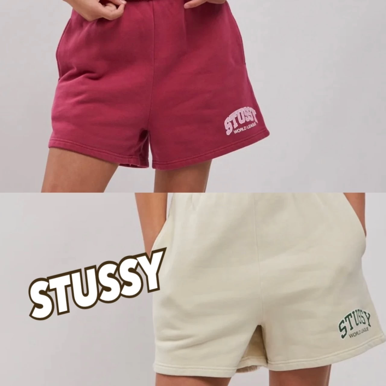 STUSSY | Short Plain Cotton Logo Denim & Cotton Shorts 1 STUSSY | Short Plain Cotton Logo Denim & Cotton Shorts