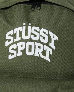 STUSSY | Unisex Street Style Logo Skater Style Backpacks -Stussy Apparel org 2648