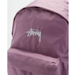 STUSSY | Unisex Nylon Plain Logo Skater Style Backpacks -Stussy Apparel org 2692