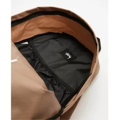 STUSSY | Unisex Nylon Plain Logo Skater Style Backpacks -Stussy Apparel org 2695