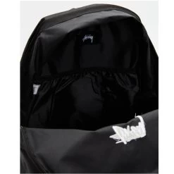 STUSSY | Unisex Nylon Plain Logo Skater Style Backpacks -Stussy Apparel org 2699