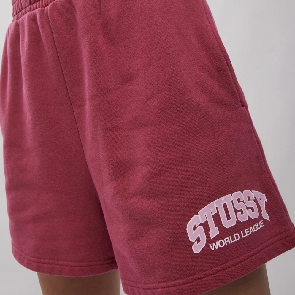 STUSSY | Short Plain Cotton Logo Denim & Cotton Shorts 9 STUSSY | Short Plain Cotton Logo Denim & Cotton Shorts - Image 9