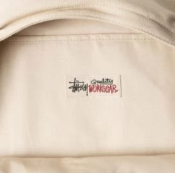 STUSSY | Unisex Canvas Street Style Logo Backpacks -Stussy Apparel org 2733