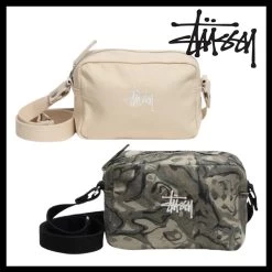 STUSSY | Unisex Street Style Logo Messenger & Shoulder Bags