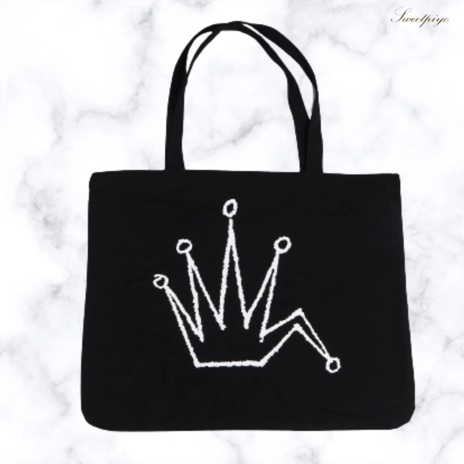 STUSSY | Flower Patterns Unisex Street Style Plain Logo Totes 3 STUSSY | Flower Patterns Unisex Street Style Plain Logo Totes - Image 3