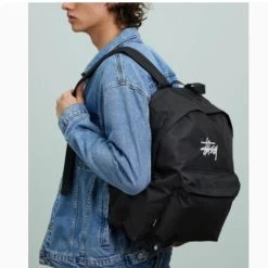 STUSSY | Unisex Canvas Nylon Street Style A4 Plain Oversized Logo -Stussy Apparel org 2827