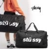 STUSSY | Plain Logo Skater Style Boston Bags